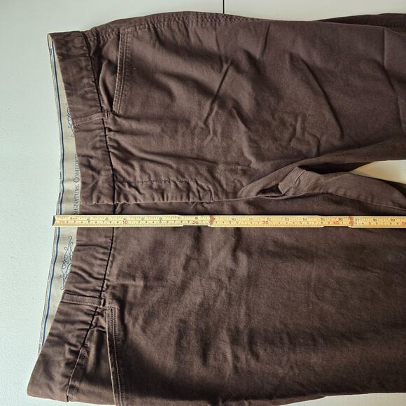 Cj Banks Signature Comfort Pants Women's 22W Brown Straight - Picture 12 of 16